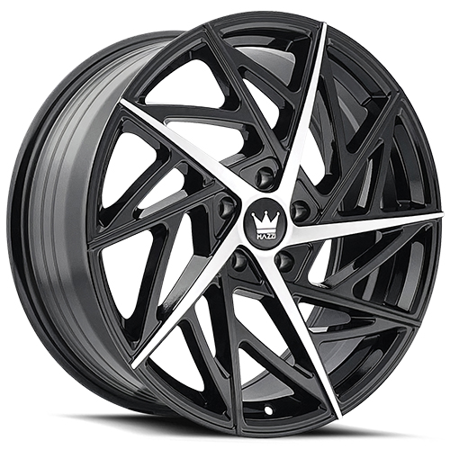 Mazzi Freestyle 377 Gloss Black Machined - Part Number 377-8865B Mazzi Freestyle 377 Gloss Black Machined Photo