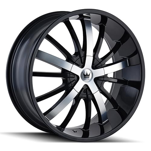Mazzi Essence 364 Gloss Black W/ Machined Face - Part Number 364-24918B Mazzi Essence 364 Gloss Black W/ Machined Face Photo