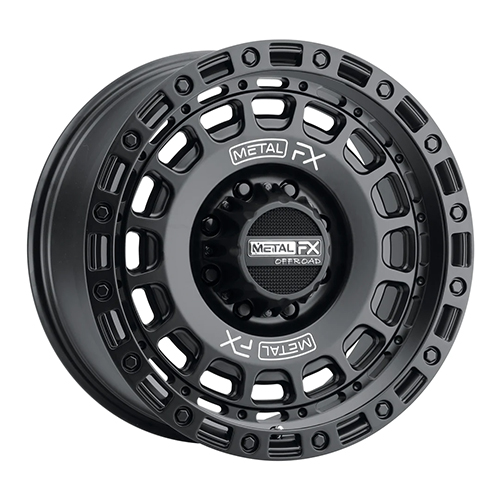 Metal FX Offroad Hitman Satin Black W/ Simulated Beadlock - Part Number 78136 Metal FX Offroad Hitman Satin Black W/ Simulated Beadlock Photo