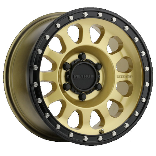 Method Race MR315 Gold Black Street Loc - Part Number MR31521050118N Method Race MR315 Gold Black Street Loc Photo