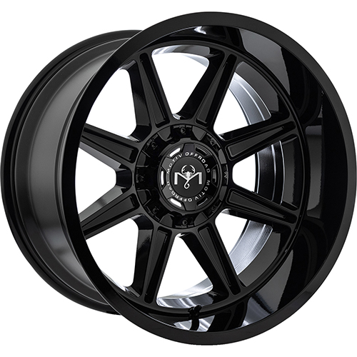 Motiv Off Road Balast 428 Gloss Black - Part Number 428B-7905100 Motiv Off Road Balast 428 Gloss Black Photo