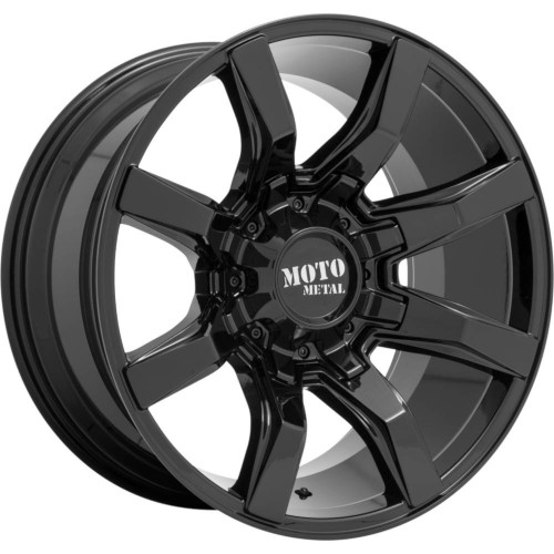 Moto Metal MO804 Spider Gloss Black - Part Number MO80422287344N Moto Metal MO804 Spider Gloss Black Photo