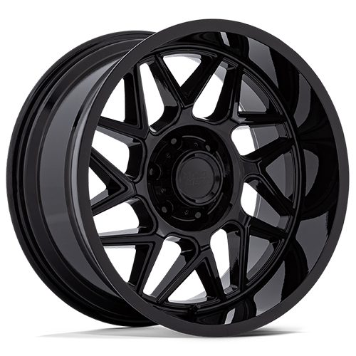 Moto Metal Turbine MO812 Gloss Black - Part Number MO812BX20908020 Moto Metal Turbine MO812 Gloss Black Photo