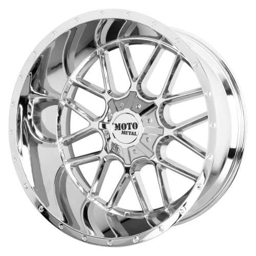 Moto Metal MO986 Siege Chrome - Part Number MO98622288244N Moto Metal MO986 Siege Chrome Photo