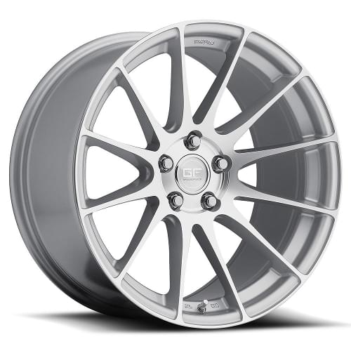 MRR GF6 Silver W/ Machined Face - Part Number GF0619955xx15S-51420 MRR GF6 Silver W/ Machined Face Photo