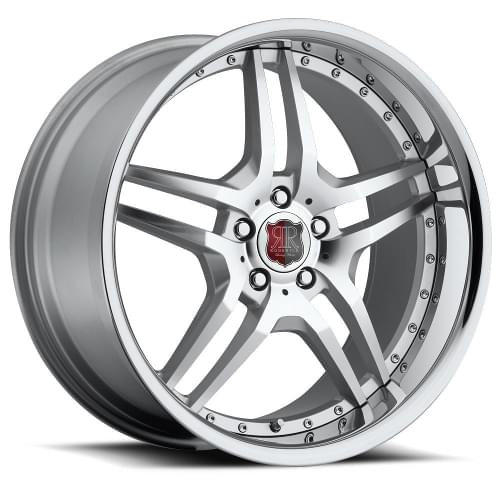 MRR RW2 Silver W/ Machined Lip - Part Number RW02208552025S MRR RW2 Silver W/ Machined Lip Photo