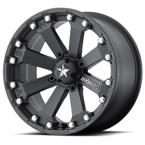 MSA Offroad M20 Kore Satin Black - Part Number M20-04710 MSA Offroad M20 Kore Satin Black Photo