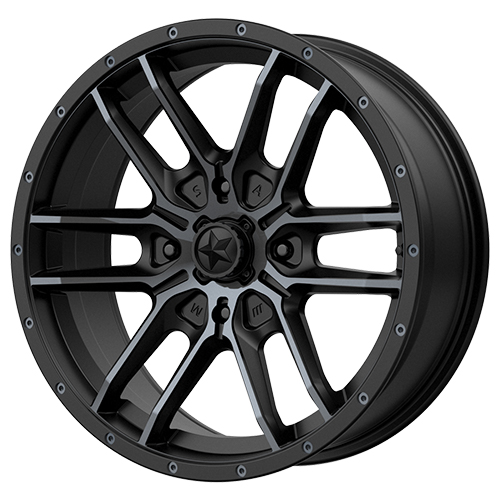 MSA Offroad M43 Fang Satin Black W/ Titanium Tint - Part Number M43-05710 MSA Offroad M43 Fang Satin Black W/ Titanium Tint Photo