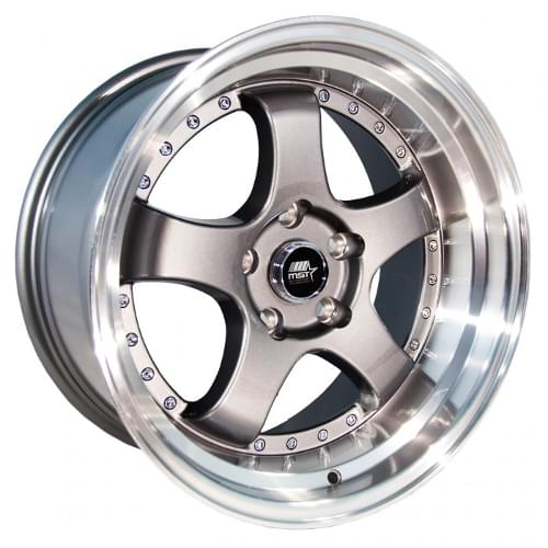 MST MT07 Gunmetal W/ Machined Lip - Part Number 07-89565-20-GNML MST MT07 Gunmetal W/ Machined Lip Photo