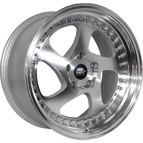 MST MT15 Silver W/ Machined Lip - Part Number 15-89565-35-SILL MST MT15 Silver W/ Machined Lip Photo