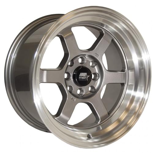 MST MT01 Time Attack Gunmetal W/ Machined Lip - Part Number 01T-7965-20-GNML MST MT01 Time Attack Gunmetal W/ Machined Lip Photo