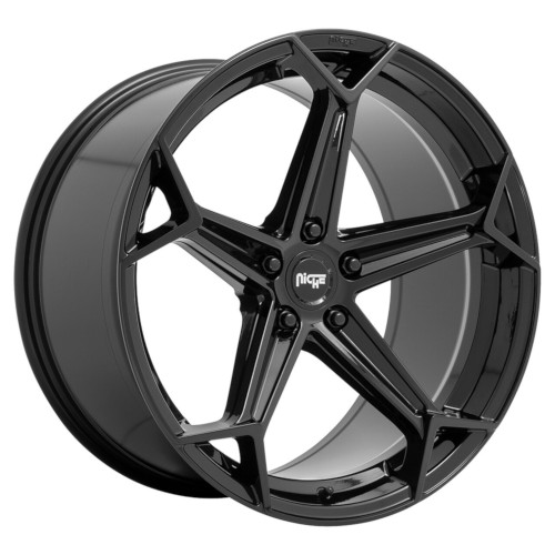 Niche Arrow N258 Gloss Black - Part Number M2582090F8+38 Niche Arrow N258 Gloss Black Photo