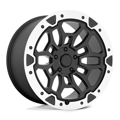 OE Performance PR215 Matte Black Machined Photo