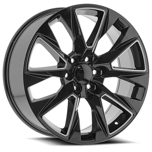 OE Revolution C-14 Gloss Black Milled - Part Number C14-2410655+31BMW OE Revolution C-14 Gloss Black Milled Photo