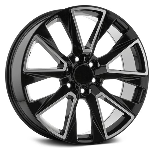 OE Revolution D-35 Gloss Black Machined - Part Number D35-2290655+31GBM OE Revolution D-35 Gloss Black Machined Photo