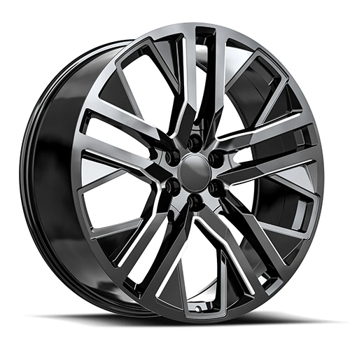 OE Revolution D-36 Gloss Black Milled - Part Number D36-2610655+31GBML OE Revolution D-36 Gloss Black Milled Photo