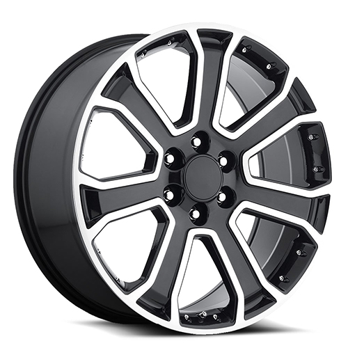 OE Revolution G-06 Gloss Black Milled - Part Number G06-2410655+31BMW OE Revolution G-06 Gloss Black Milled Photo