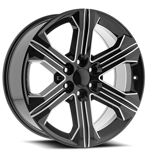 OE Revolution G-13 Gloss Black Milled - Part Number G13-2410655+31BMW OE Revolution G-13 Gloss Black Milled Photo