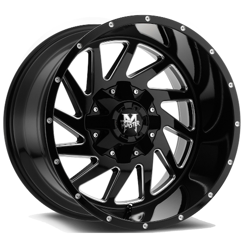 Off-Road Monster M12 Flat Black Milled Photo