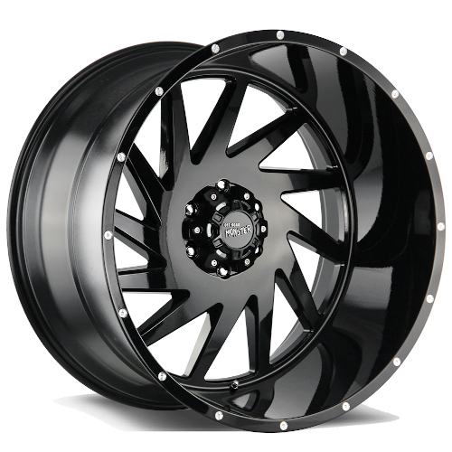 Off-Road Monster M12 Gloss Black - Part Number M12060702GB Off-Road Monster M12 Gloss Black Photo