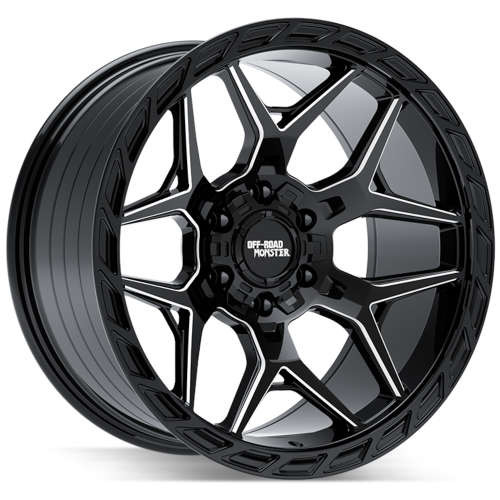 Off-Road Monster Mf40 Gloss Black Milled