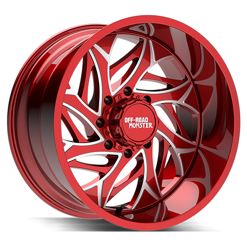 Off-Road Monster M28 Candy Red Milled - Part Number M28212607N44RML Off-Road Monster M28 Candy Red Milled Photo