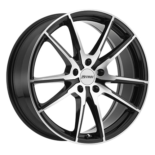 Petrol P0A Gloss Black W/ Machined Face - Part Number 1780P0A355100B72 Petrol P0A Gloss Black W/ Machined Face Photo