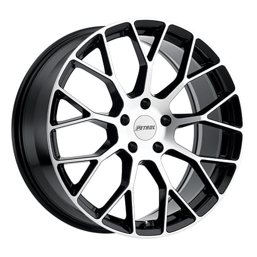Petrol P2B Gloss Black W/ Machined Face - Part Number 1670P2B405100F72 Petrol P2B Gloss Black W/ Machined Face Photo