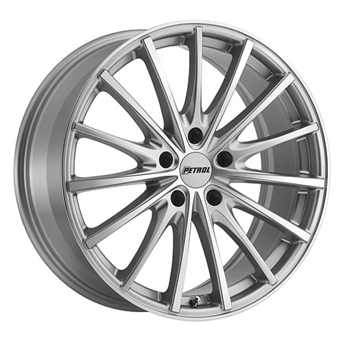 Petrol P3A Hyper Silver - 18x8 +40 - 1880P3A405110S72
