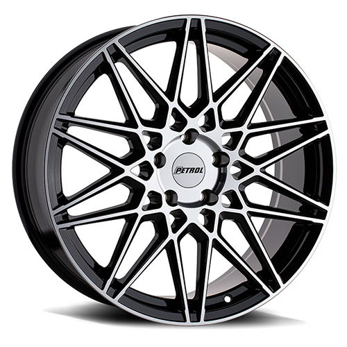 Petrol P3C Gloss Black W/ Machined Face - Part Number 2085P3C405112F66 Petrol P3C Gloss Black W/ Machined Face Photo