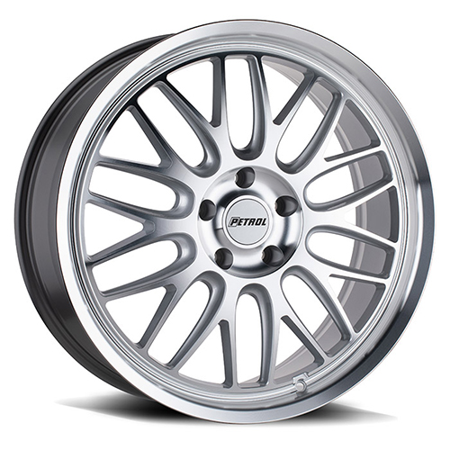 Petrol P4C Silver W Machined Face and Lip - Part Number 1670P4C404100S72 Petrol P4C Silver W Machined Face and Lip Photo