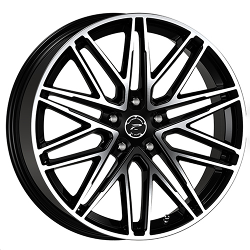 Platinum Atonement 460 Gloss Black Diamond Cut Face - Part Number 460-7866U+40 Platinum Atonement 460 Gloss Black Diamond Cut Face Photo