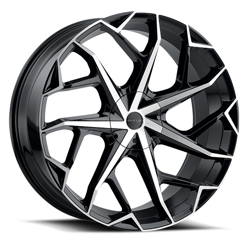 Prive Lux PL18 Gloss Black W/ Machined Face