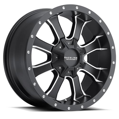 Raceline Mamba 927 Satin Black W/ Milled Spokes Photo