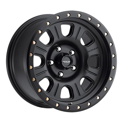 Raceline Monster 928 Satin Black - Part Number 928B-79055-12 Raceline Monster 928 Satin Black Photo