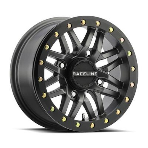 Raceline A91 UTV Ryno Beadlock Gunmetal & Black - Part Number A91G-51037-55 Raceline A91 UTV Ryno Beadlock Gunmetal & Black Photo