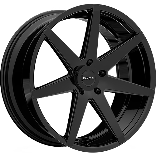 Ravetti RAV-M7 Full Gloss Black - Part Number RAV-M7-22165B Ravetti RAV-M7 Full Gloss Black Photo