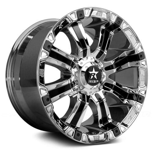 RBP 94R Chrome W/ Black Inserts - Part Number 94R-2090-83+10C RBP 94R Chrome W/ Black Inserts Photo