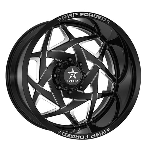 RBP Forged Bonanza Black Milled - Part Number 35RF-2814-66-76BG RBP Forged Bonanza Black Milled Photo