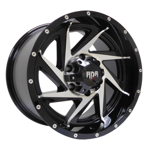 Red Dirt Road Rd13 Black Machined W/ Machined Rivets