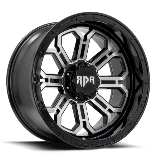 Red Dirt Road RD23 Gloss Black Machined