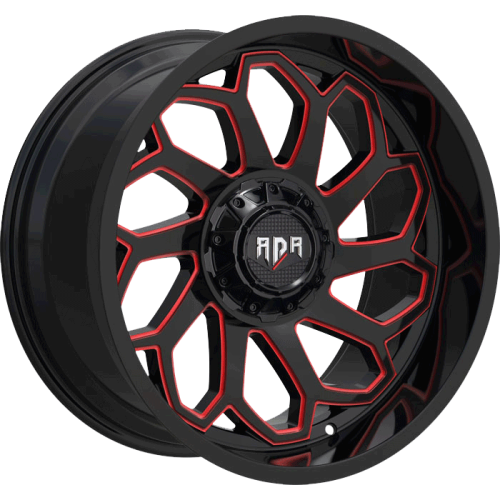 Red Dirt Road RD53 Black w/ Red Milling