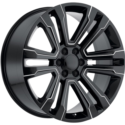 Replica Wheels REP328 Black Milled - Part Number REP328-24185-25BMW Replica Wheels REP328 Black Milled Photo