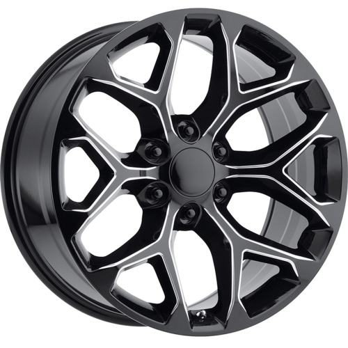 Replica Wheels 781 Gloss Black Milled
