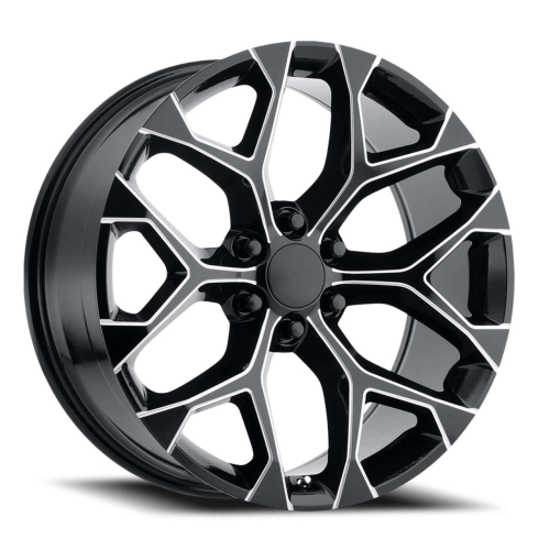 Replica Wheels Rs12 Black Milled