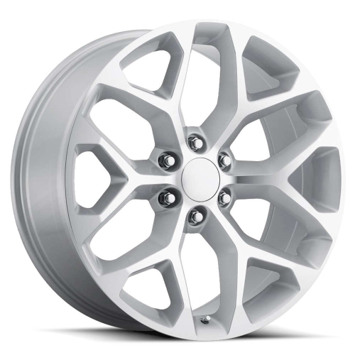 Replica Wheels Rs12 Silver Machined