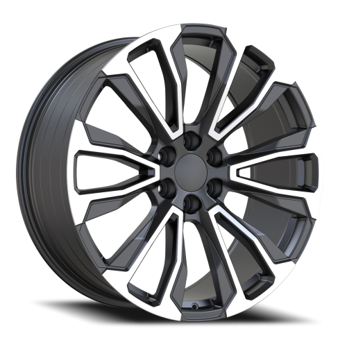 Replica Wheels Rs40 Black Machined