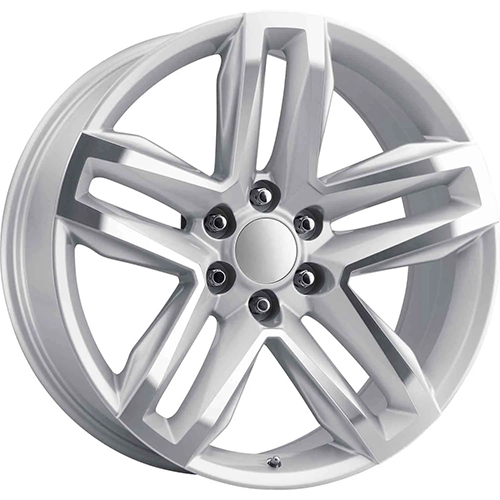 Replica Tech RT-14 Silver W/ Machined Face - Part Number RT14-2090SS15PSM-I Replica Tech RT-14 Silver W/ Machined Face Photo