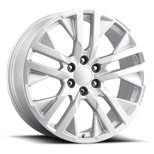 Replica Tech RT-15 Silver W/ Machined Face - Part Number RT15-2290XX28RSX-I Replica Tech RT-15 Silver W/ Machined Face Photo