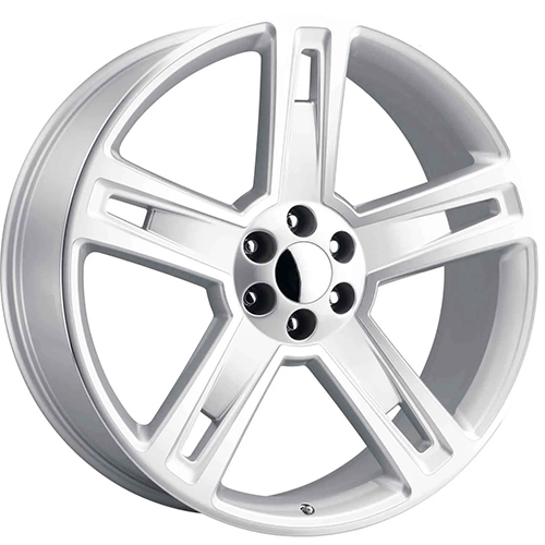 Replica Tech RT-18 Silver W/ Machined Face - Part Number RT18-2610XX24LSM Replica Tech RT-18 Silver W/ Machined Face Photo